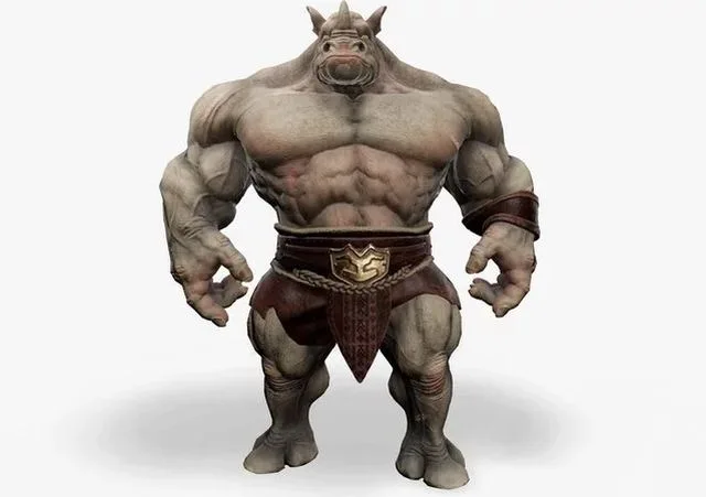 Heavy Warrior Rhino (PBR)