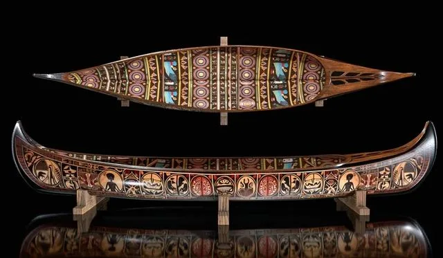 Historic-Canoe Low-poly (PBR)