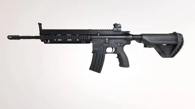 HK 416 RIFLE Low-poly (PBR)