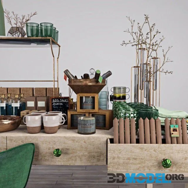 Homeware decor set