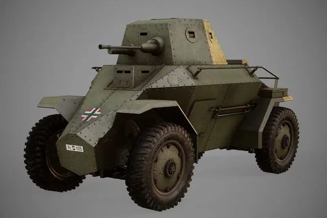 Hungarian Armored Car 39M Csaba (PBR)