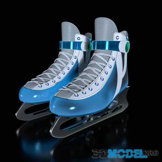 Iceskate Low-poly (PBR)