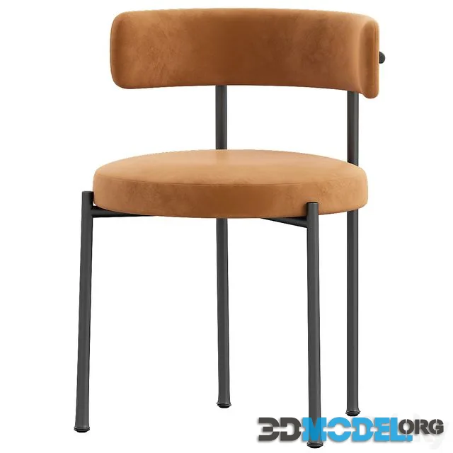 Inesse Boucle Ivory Dining Chair