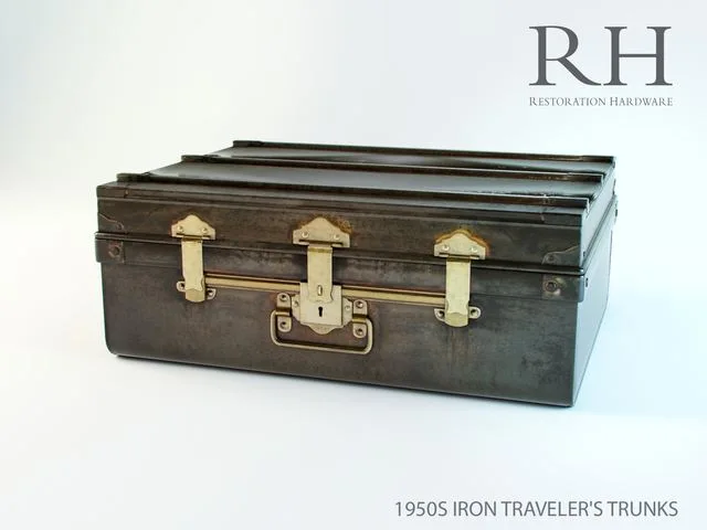 iron travelers trunk