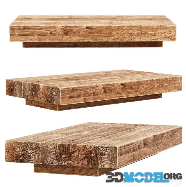 Jack Wooden Coffee Table