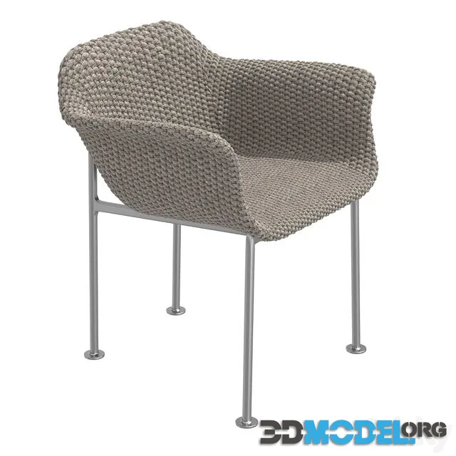 JANUS et Cie GINA Chair with armrests