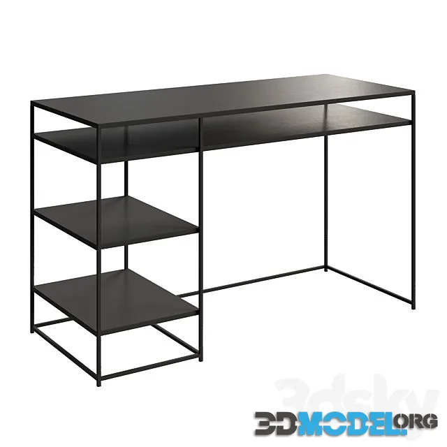 La Redoute Metal Writing Desk Hiba