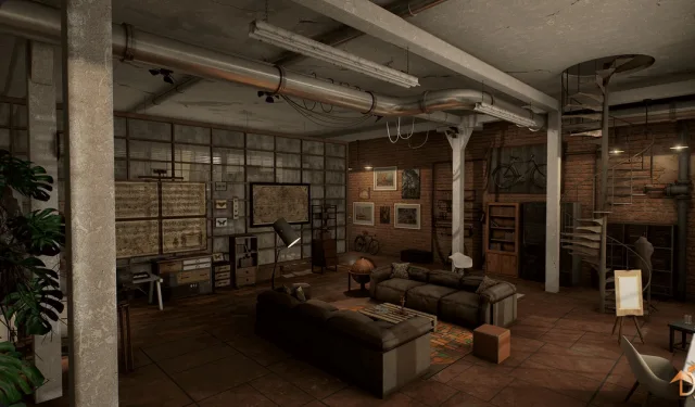 Laboratory Interior Studio in Loft Style