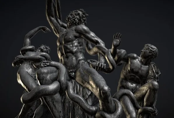 Laocoon And His Sons (PBR)