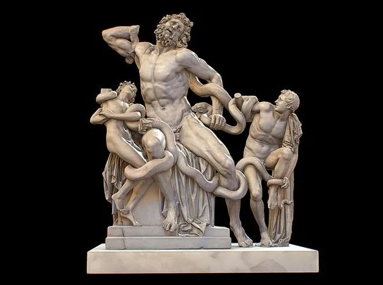 Laocoon Statue Group (PBR)