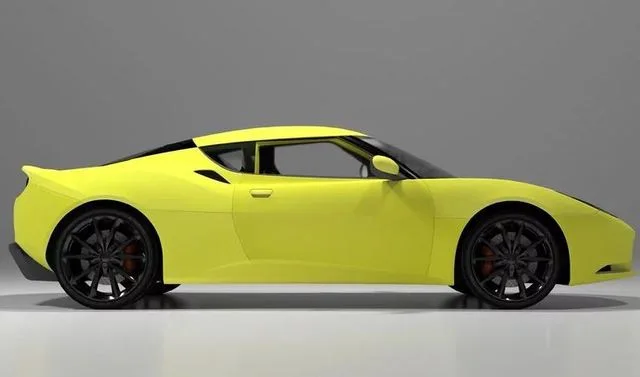 Lotus Cars Low-poly (PBR)