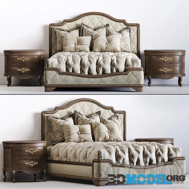 MARGE CARSON RIVOLI PANEL BED