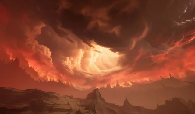 Matte Painting Skybox Pack: Demonic Skies