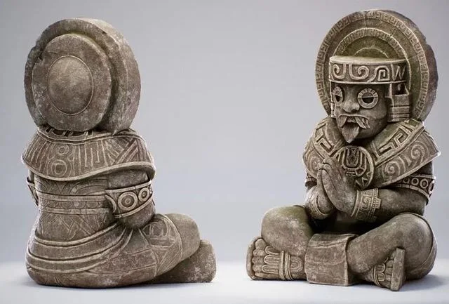 Mayan Statue (PBR)