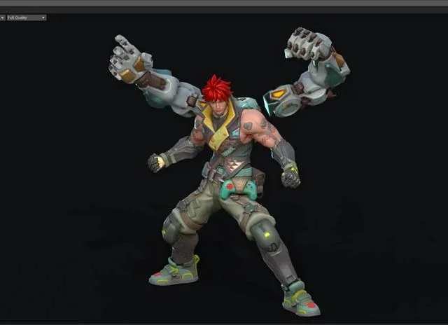 Mechanical arm boxer (PBR)