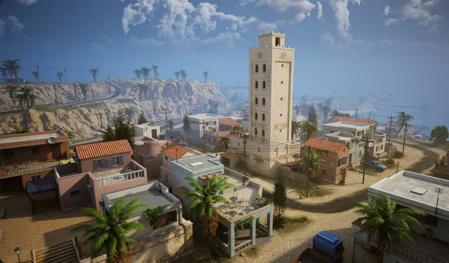 Mediterranean Island Town and Army base