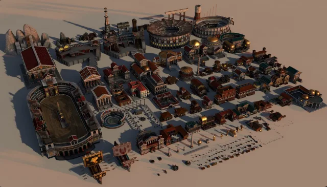 Mega Roman City Pack