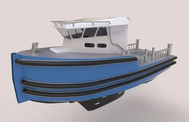 Micro Tug boat highpoly (PBR)
