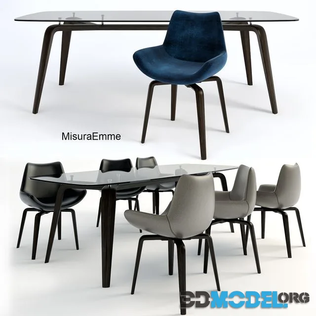 MisuraEmme_GRAMERCY table_ARCHETTO chair