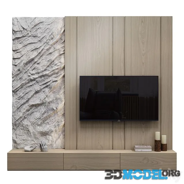 Modern TV wall 05