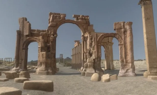 Monumental Arch Of Palmyra (PBR)