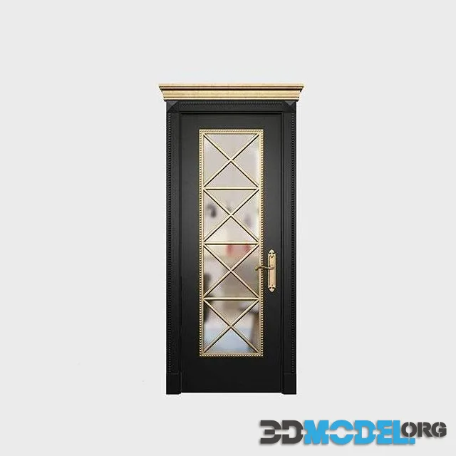 Msk Centrum decoration black door