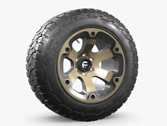 OFF ROAD WHEEL AND TIRE 2 (PBR)