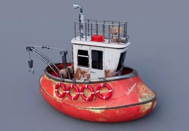 Old Tug Boat (PBR)
