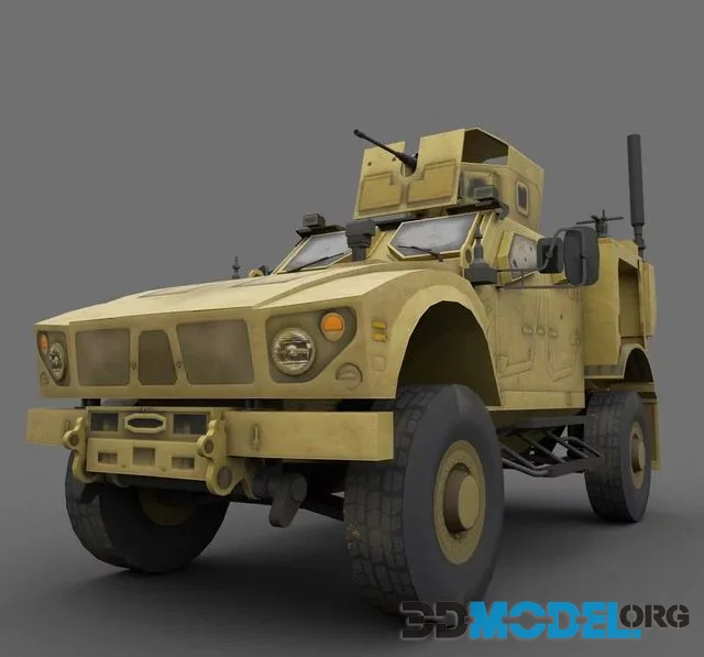 Oshkosh M-ATV Low-poly (PBR)