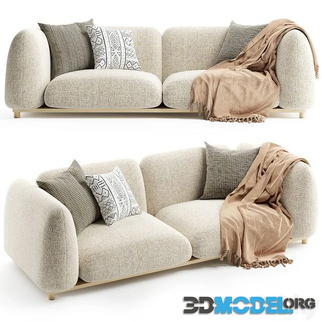 Paola Lenti MELLOW Sofa 2 seater