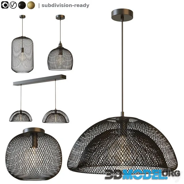 Pendant Lights Lucide Mesh