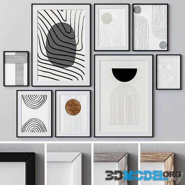 Photo Frames Set 1338