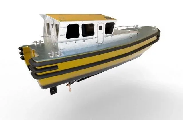 Pilot boat Low-poly (PBR)