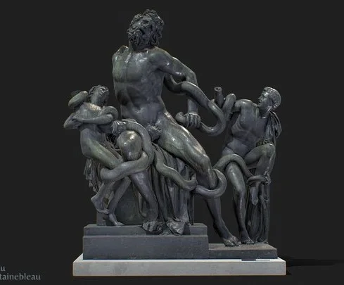 Primaticcio's Cast Of Laocoon (1543) (PBR)