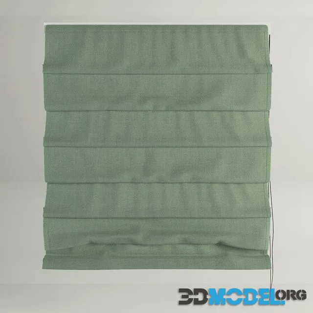 Roman blinds in a contemporary style