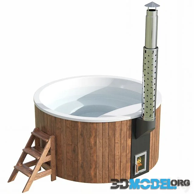 Round hot tub ELITE 220 from Woodson