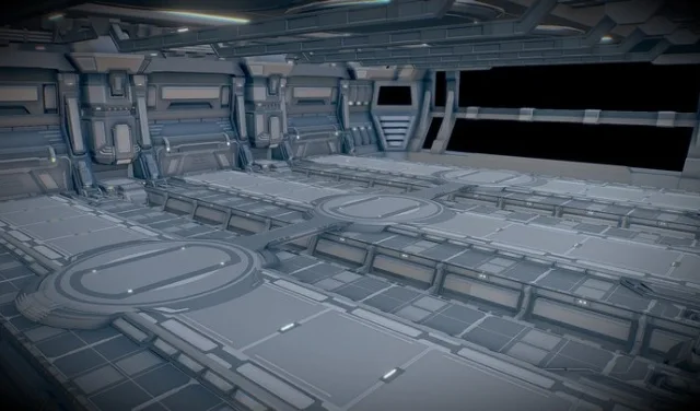 Sci Fi Scene For Renders The Last Star (PBR)