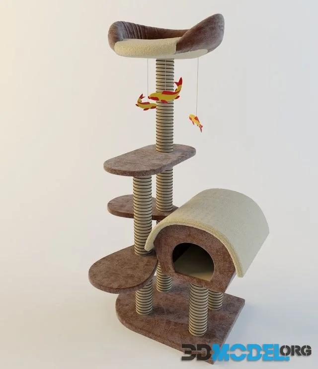 Scratching post from Fauna International