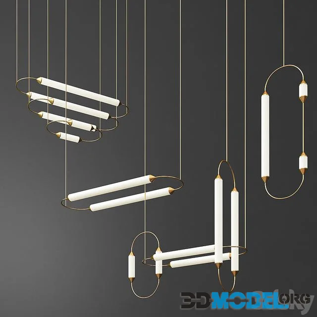 Sculptural Ornamental Lighting from Giopato & Coombes