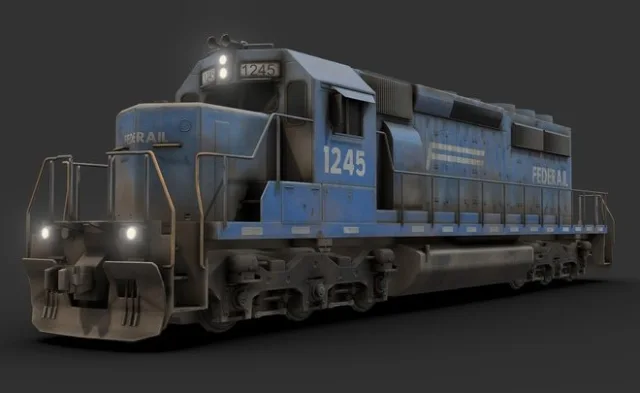 SD40 2 Diesel Locomotive (PBR)