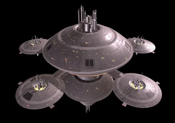 Sol Station Spacedock (Star Trek Picard) (PBR)