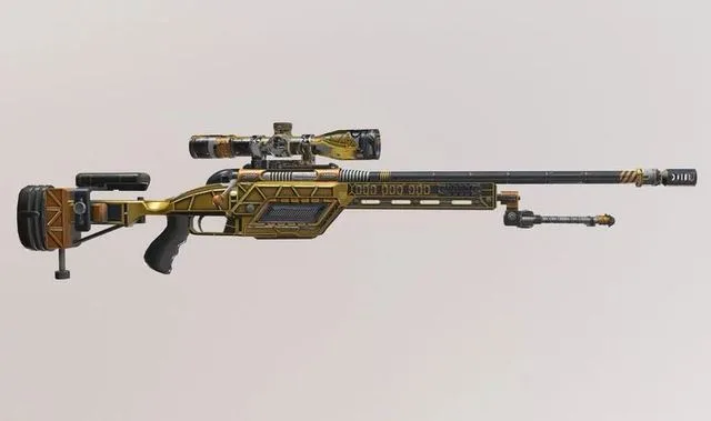SSG 08 Big Iron Skin in CS2 Low-poly (PBR)