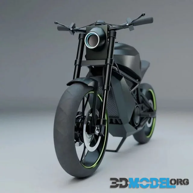 Standard Motorcycle Low-poly (PBR)