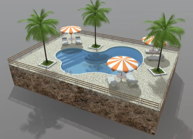 Swimming Pool V4 (PBR)