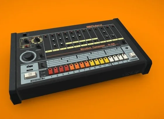 3D Model – TR 808 (PBR)