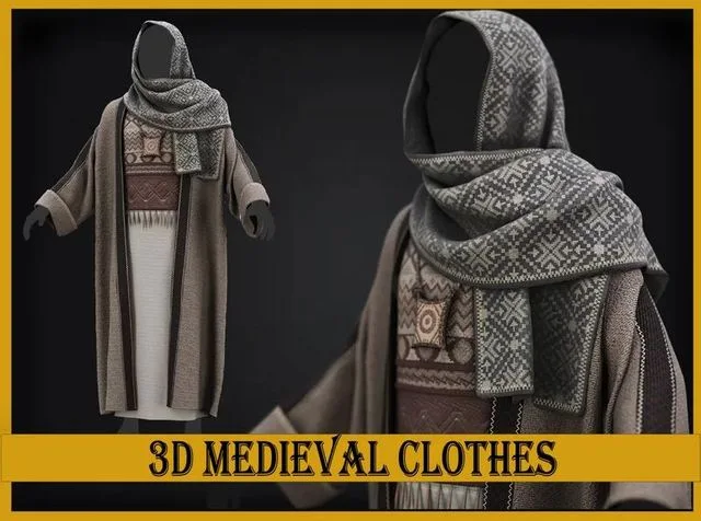Traditional character clothing (PBR)