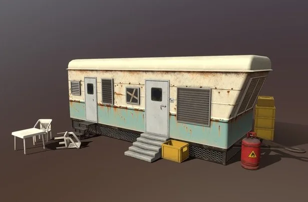 Trailer_And_Props WIP (PBR)