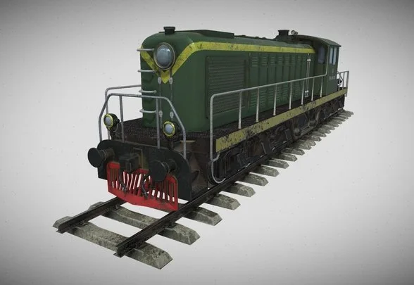 Train TE 1 USSR Locomotive (PBR)
