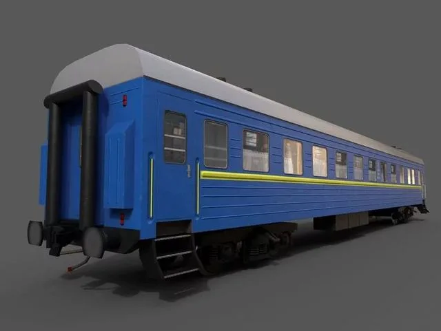 Ukrainian train carriage (PBR)