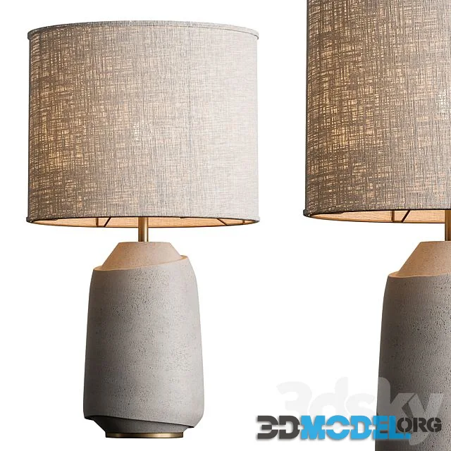 Vase Fabric Table Lamp 04